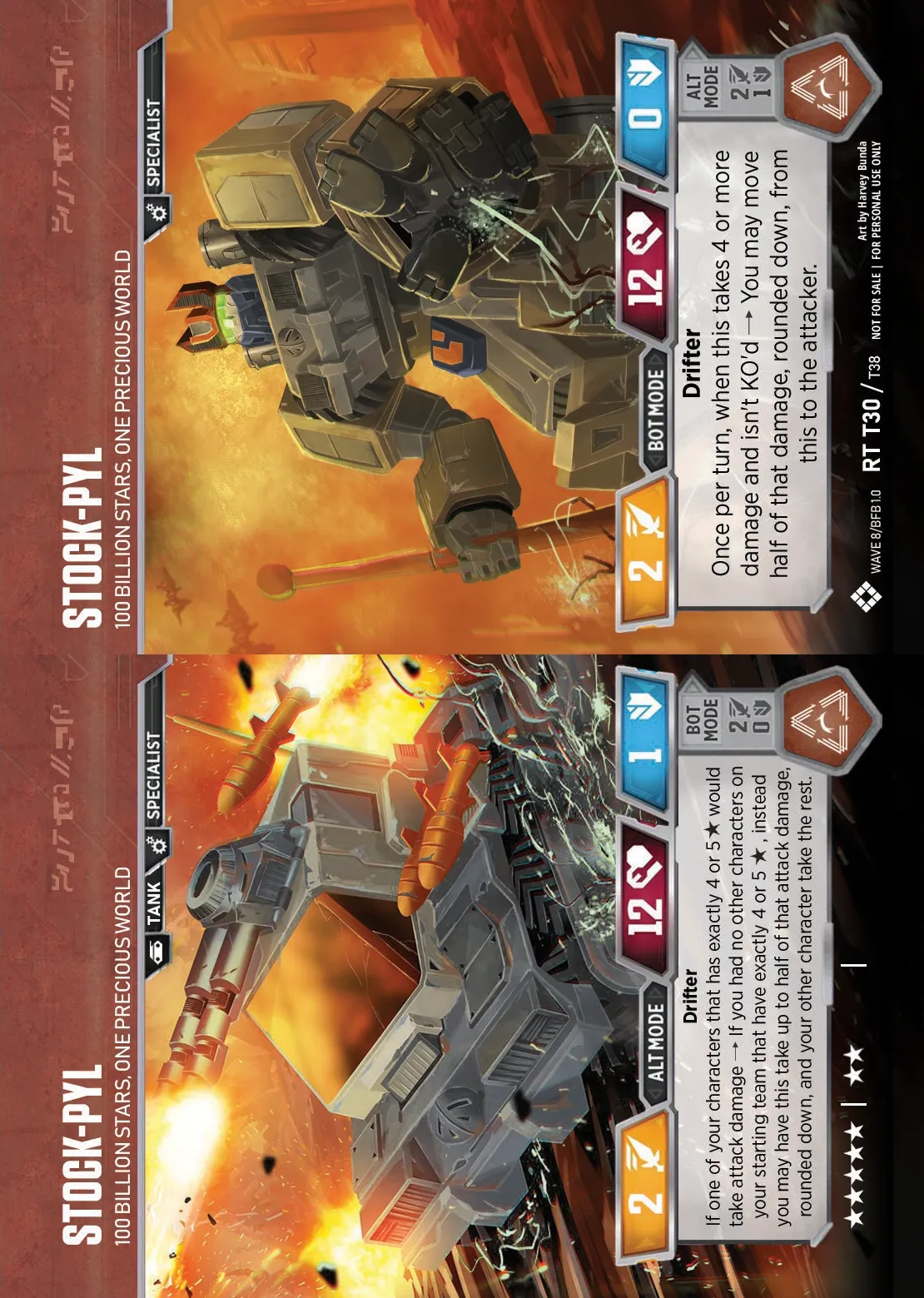 Stock-Pyl // 100 Billion Stars, One Precious World alt/bot modes