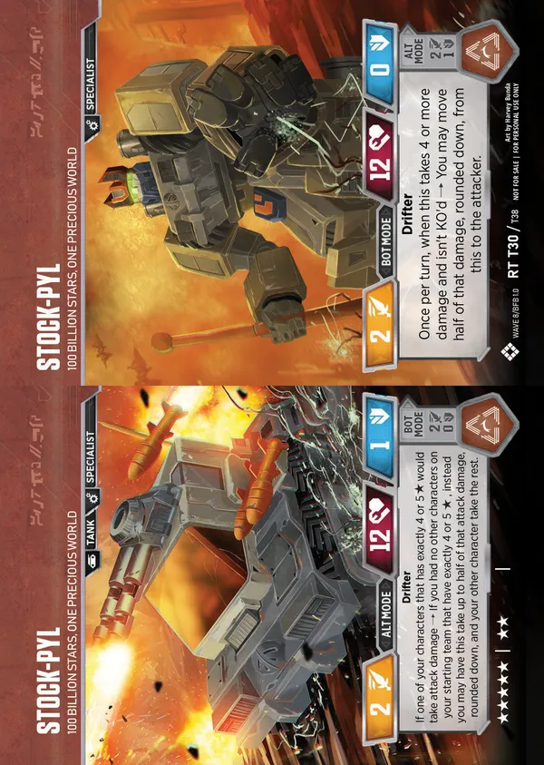 Stock-Pyl // 100 Billion Stars, One Precious World alt/bot modes