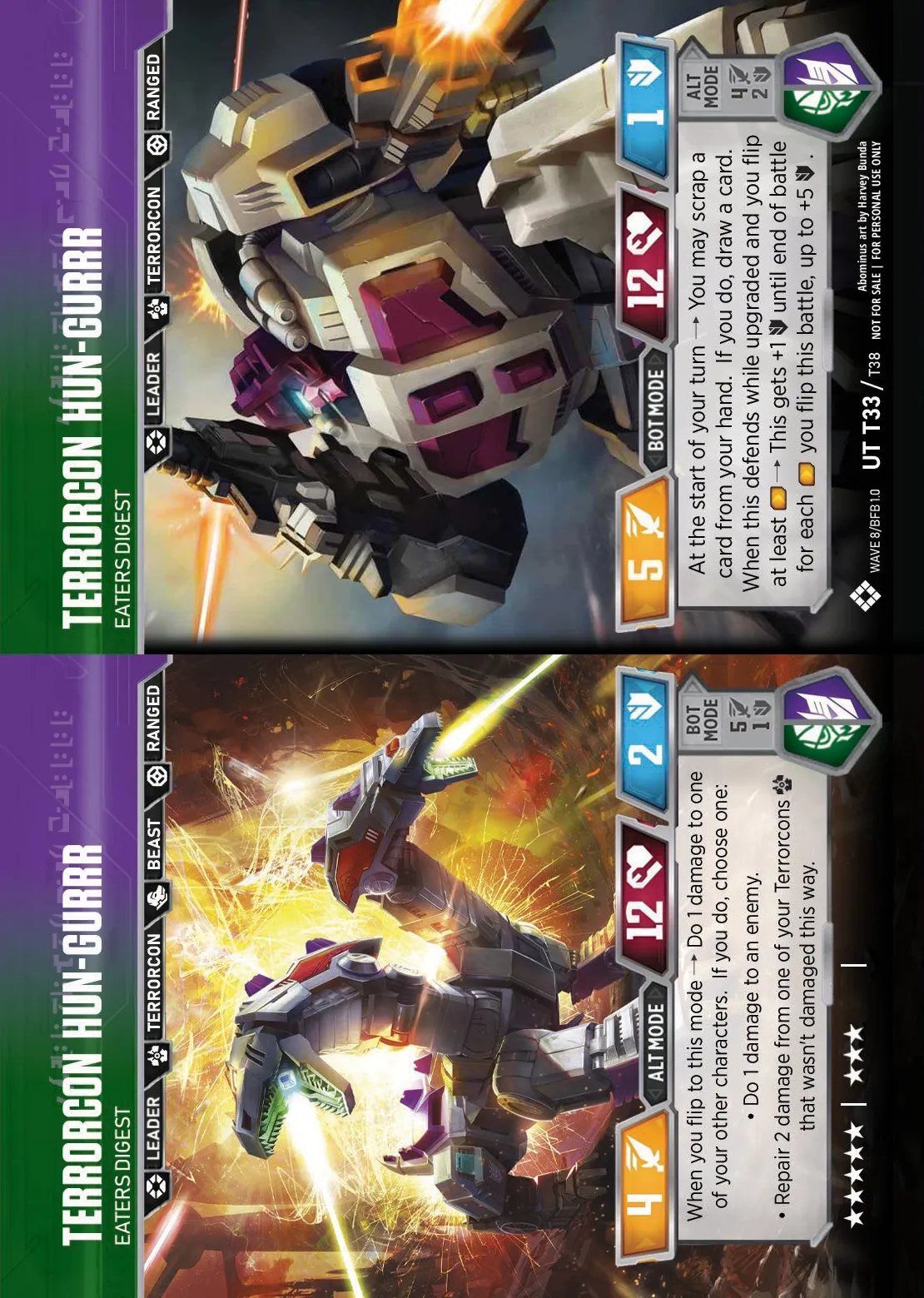 Terrorcon Hun-Gurrr // Eaters Digest alt/bot modes