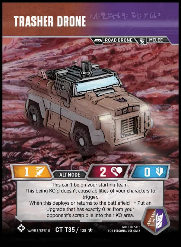 Trasher Drone alt mode
