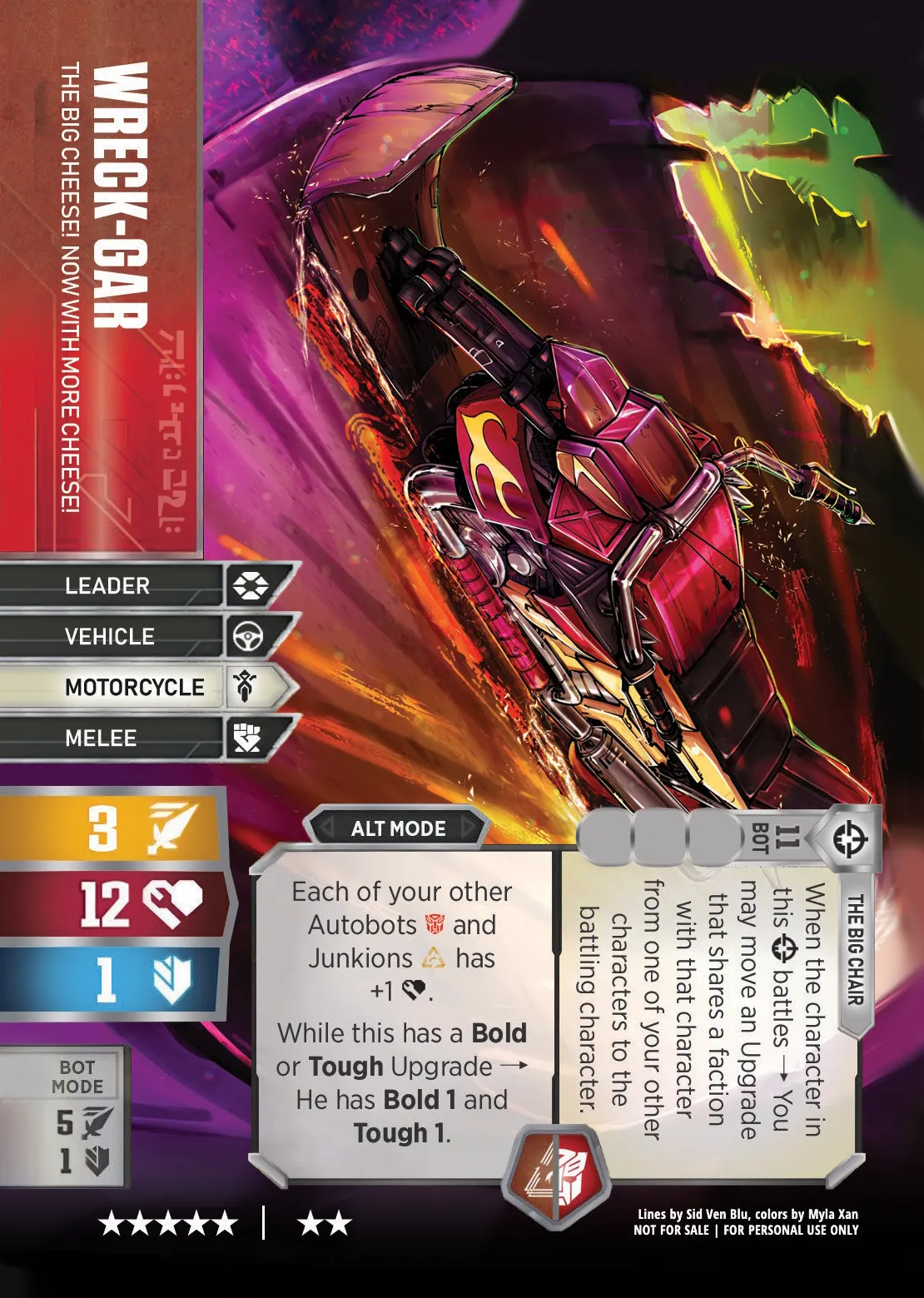 Wreck-Gar // The Big Cheese! Now With More Cheese! alt mode