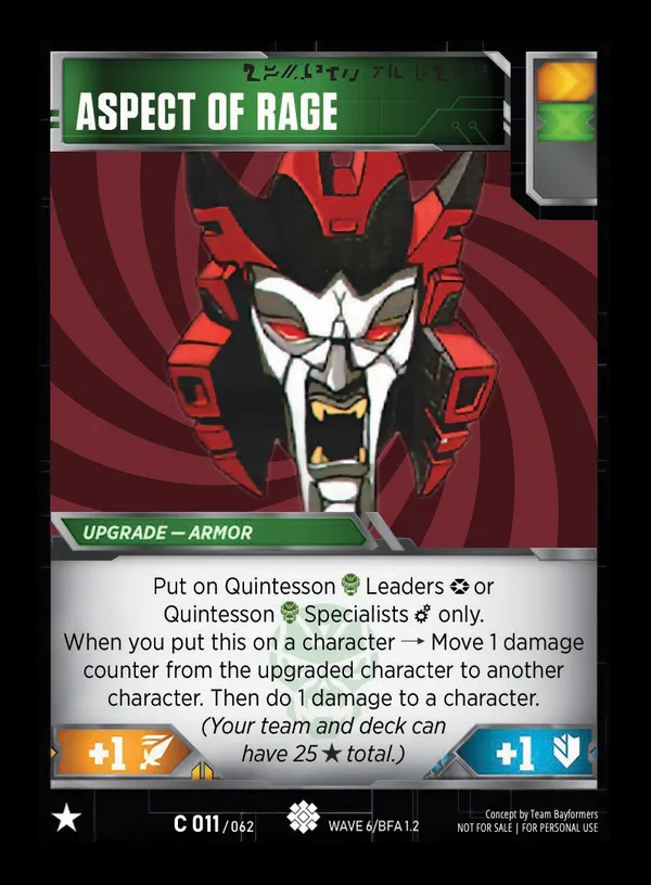 Aspect of Rage