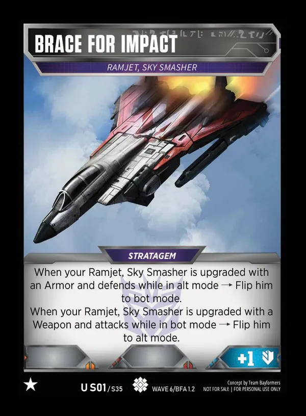 Brace For Impact // Ramjet, Sky Smasher card face