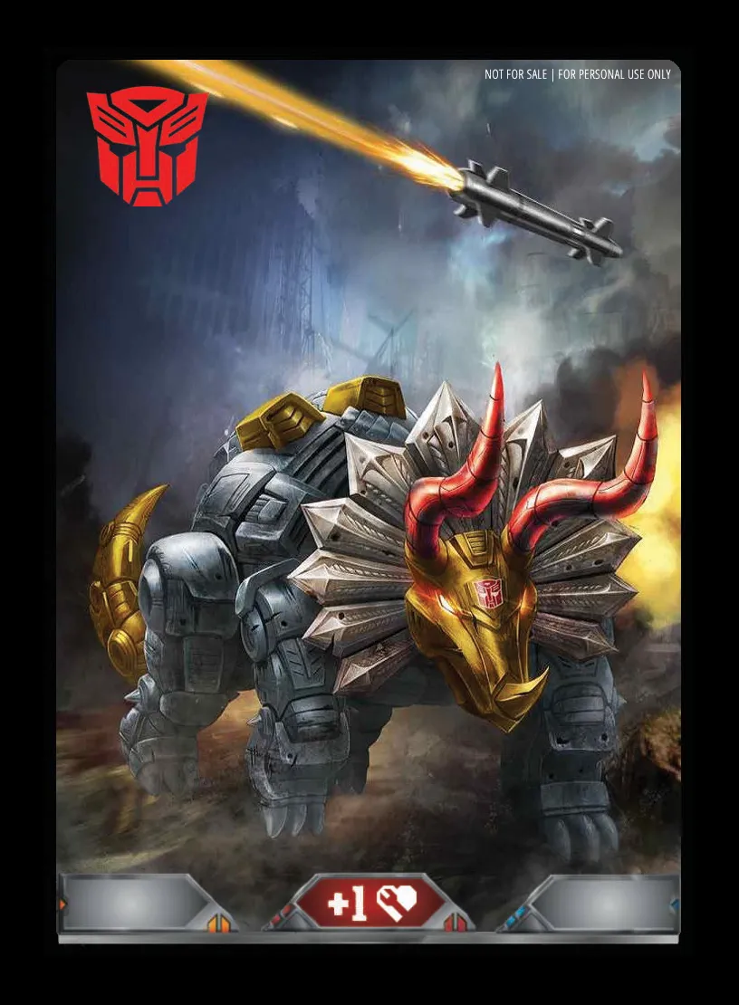 Cantankerous Attitude // Dinobot Slug, Hot-Headed Warrior card back