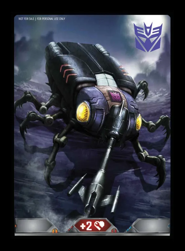 Cerebro-Shell Shock // Bombshell, Insecticon Mind-Controller card back