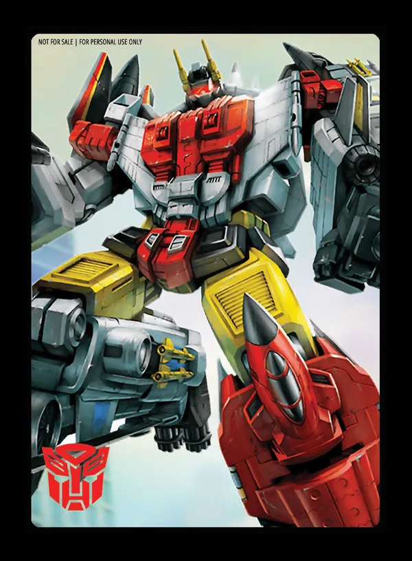 In the Name of Slingshot // Superion, Sky Protector card back