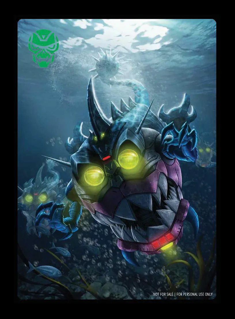 Indigestion // Sharkticon Gnaw, Gluttonous Gourmand card back