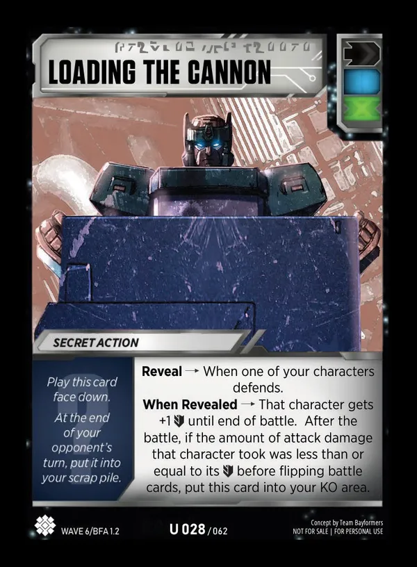 Loading the Cannon