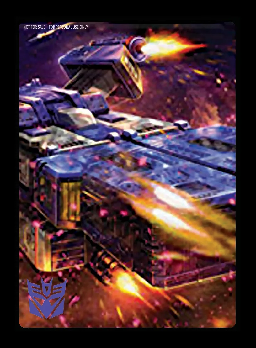 Mass Displacement Drive // Major Soundwave, Espionage • Spy card back