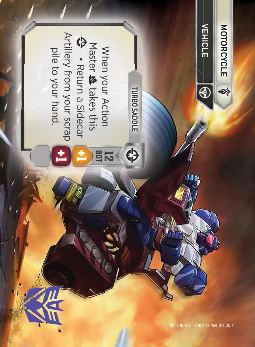 Off-Road Cycle // Axor, Opportunistic Fencer card back