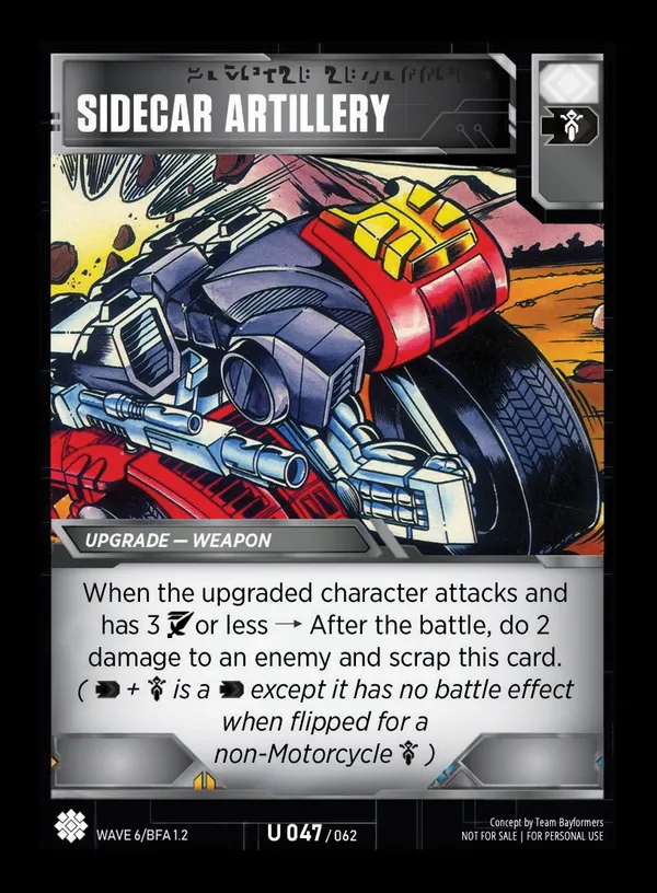 Sidecar Artillery