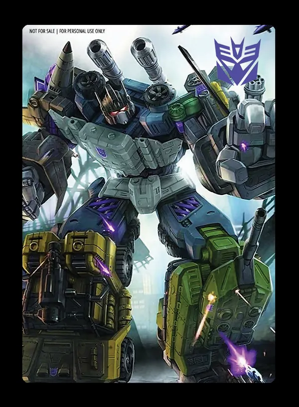 Third Party Brigade // Bruticus, Unstoppable Giant card back
