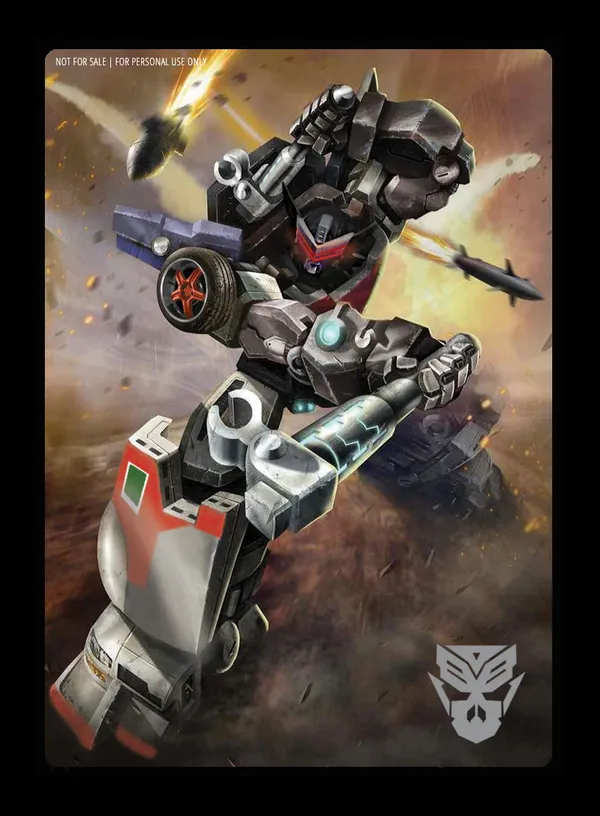Up in Smoke // Decepticon Exhaust, Consumptive Condottiere card back